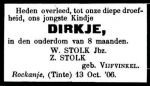 Stolk Dirkje-NBC-18-10-1906 (dochter 340 Stolk-Vijfvinkel).jpg